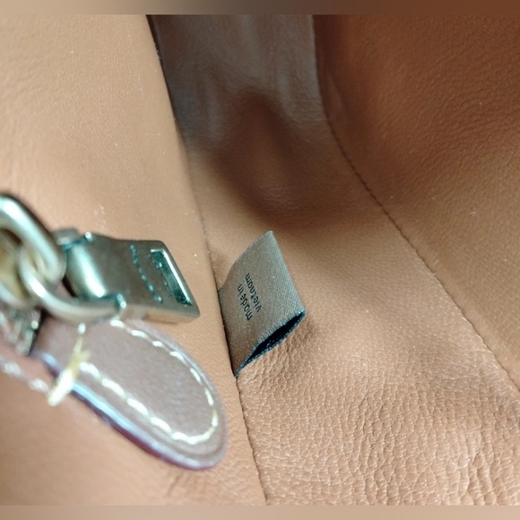 Coach Rogue HARD TO FIND Top Handle Bag In Brass/Dark Stone Multi MSRP: $695.00 - Picture 16 of 16